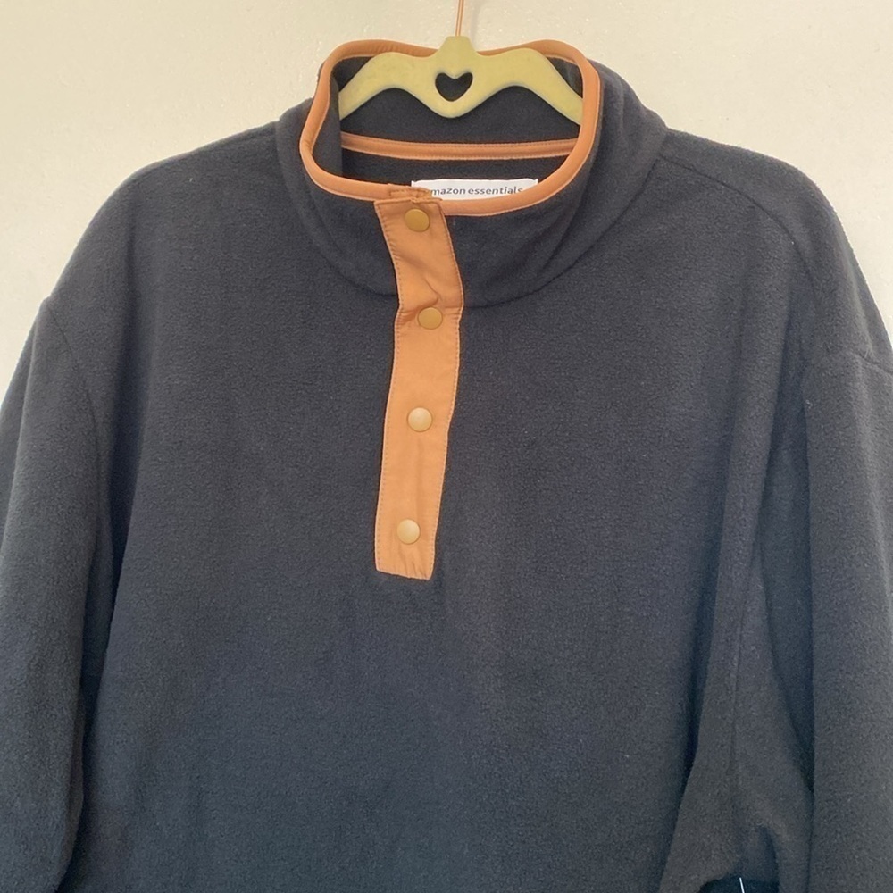 Amazon Essentials Men's Snap-Front Pullover Polar… - image 4